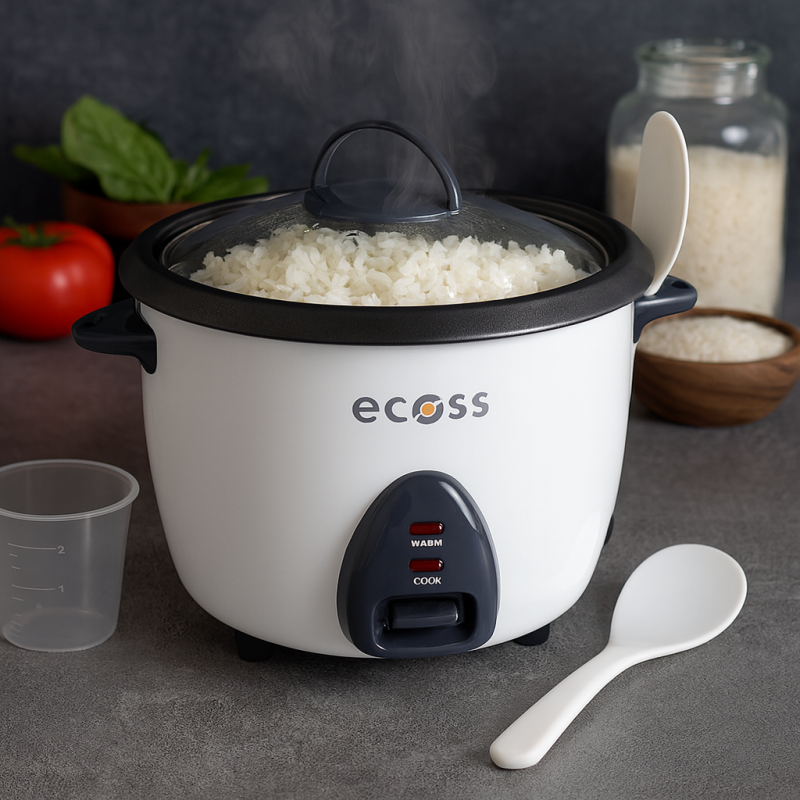 Olla Arrocera ECOSS 10 Tazas | Antiadherente y lista para el diario